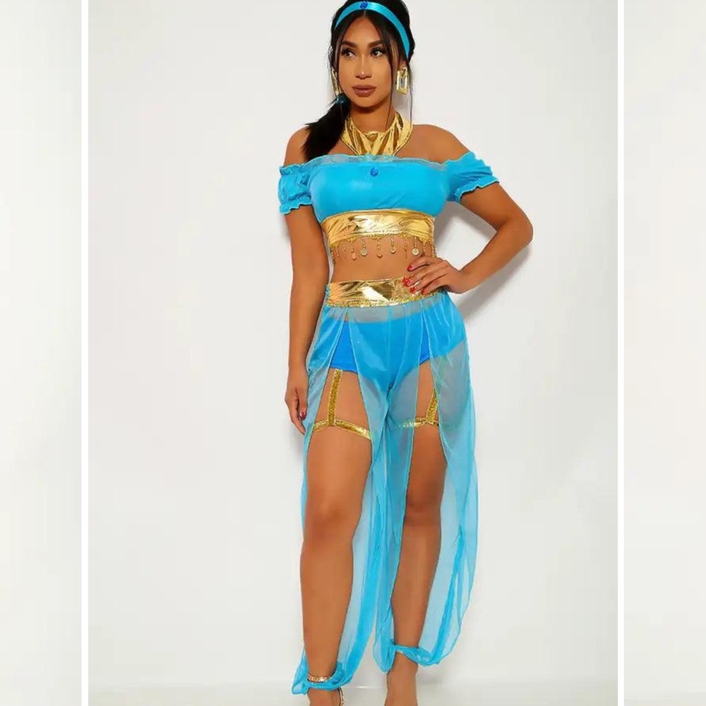 NEW! Jasmine adult sexy costume